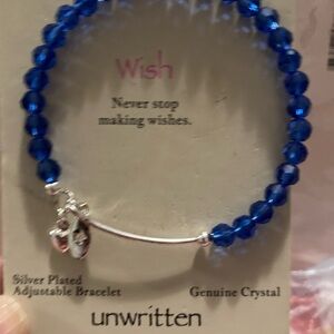 Unwritten wish bracelet